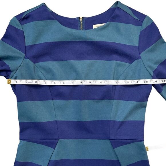 Fossil Striped Stella Dress Size Small - Picture 10 of 15